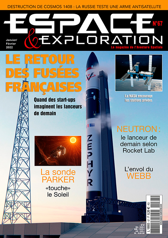 Espace et Exploration magazine N°67 Janvier Février 2022