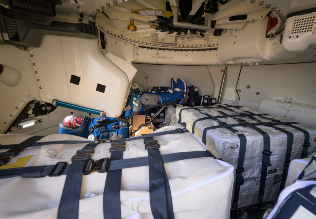 Bardée de capteurs, le mannequin Rosie la riveteuse vient de faire un aller-retour dans l'espace à bord du Starliner.