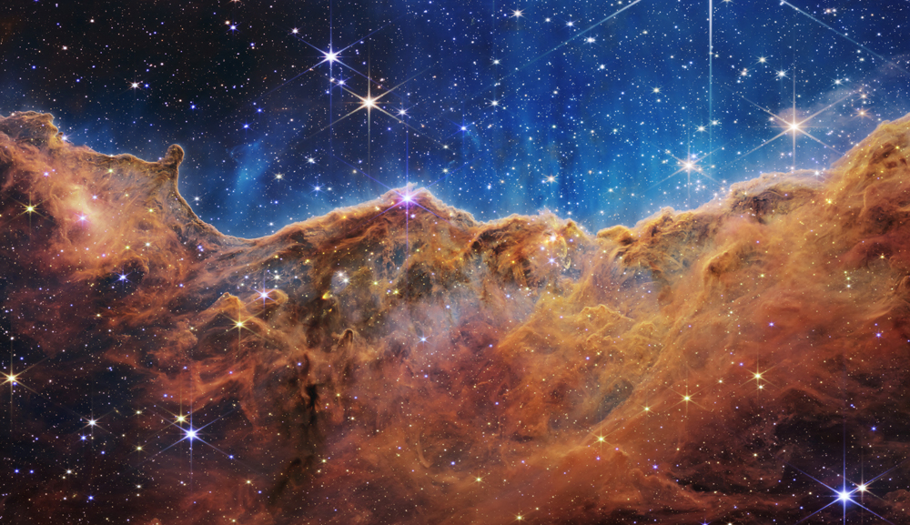 Carina Nebula ou la naissance des étoiles vue par le Webb.