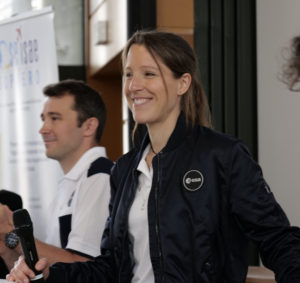 Retour aux sources pour Sophie Adenot et Arnaud Prost