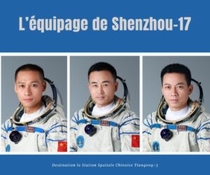 L'équipage de Shenzhou-17
