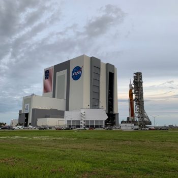 Arrivée du SLS au VAB le 27 septembre