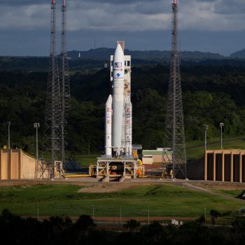 Ariane 5 VA-260 sur son pas de tir